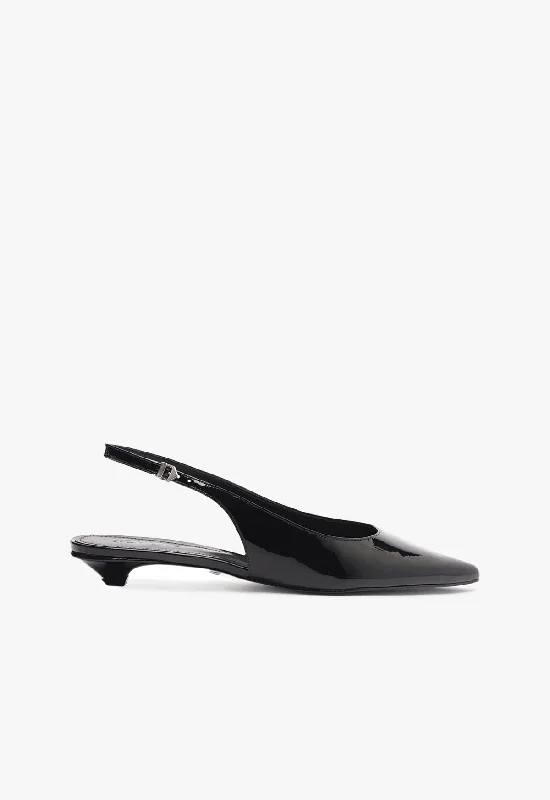 Evan Patent Leather Flat