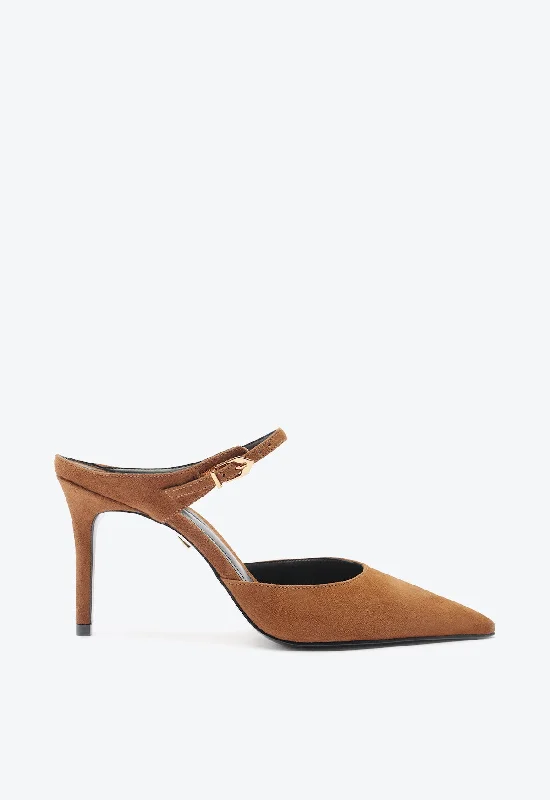 Laura Mule Suede Pump