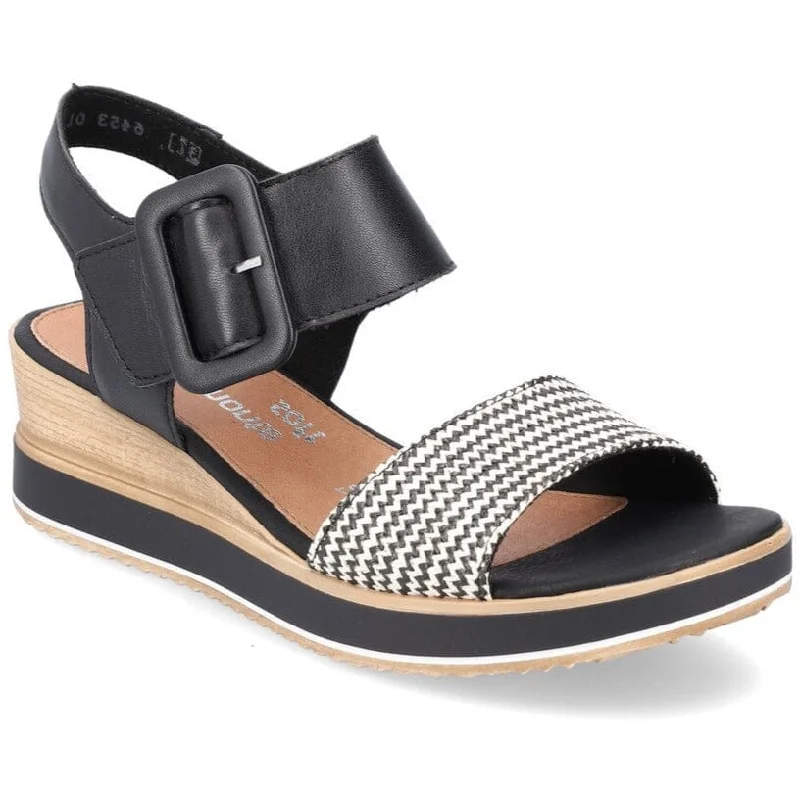 REMONTE D6453 02 WEDGE SANDAL