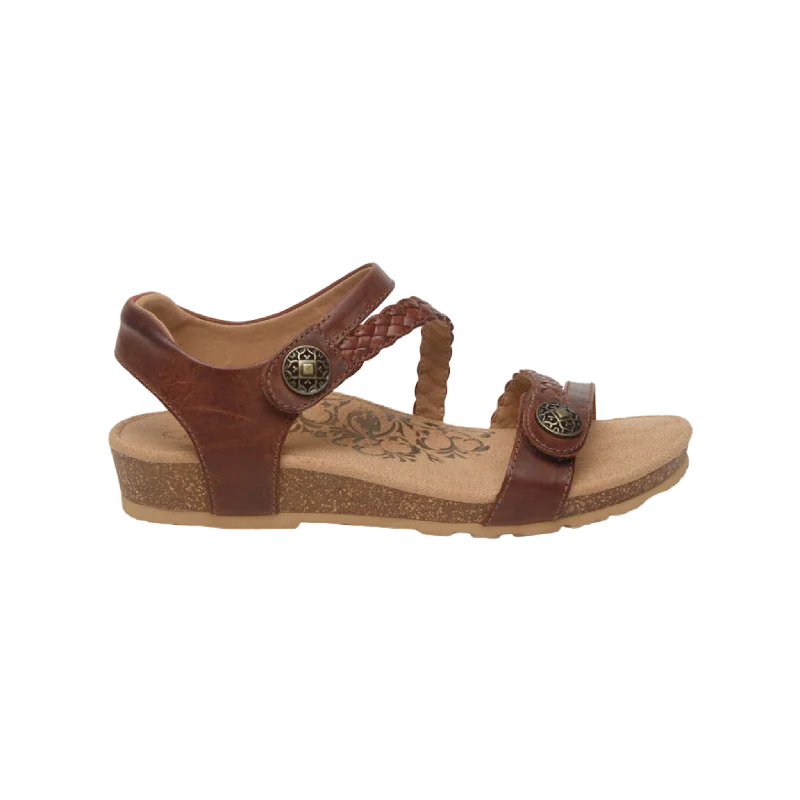 Jillian Braided Quarter Strap Sandal