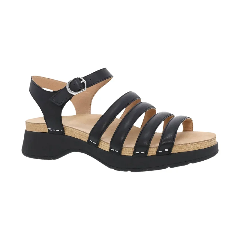 Dansko Women's Roxie Sandal - Black - ONLINE STORE CREDIT/EXCHANGE ONLY