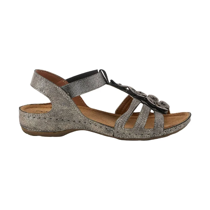 Flexus Women's Adede Slingback Sandal - Pewter