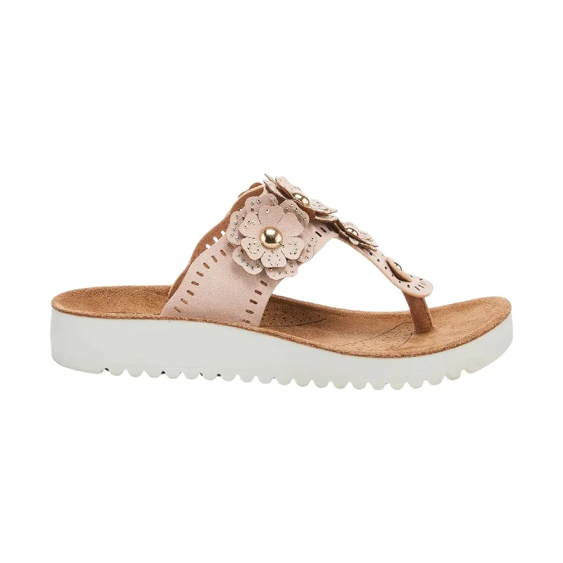 Flexus Women's Bayview Thong Sandals - Blush