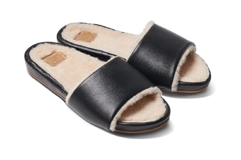 GALLITO MÁS SHEARLING - Black