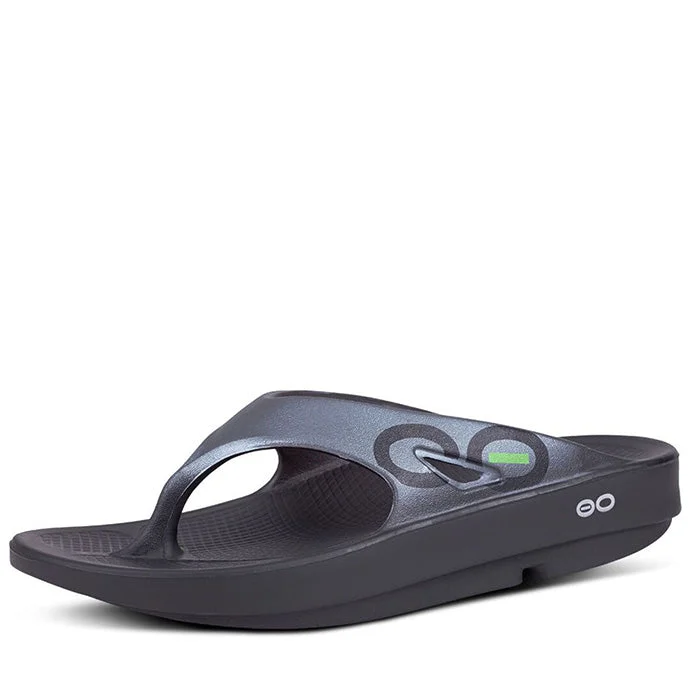 Oofos Women's Ooriginal Sport Thong Sandals - Graphite