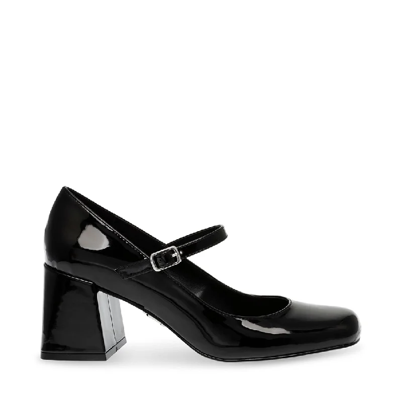 Pep Talk Sandal BLACK PATENT