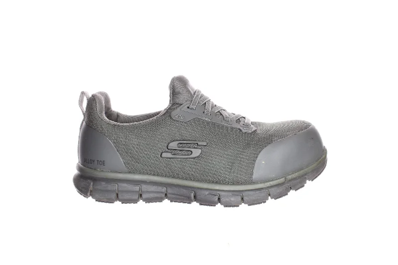 Skechers Black Womens Work & Safety Sz 6.5