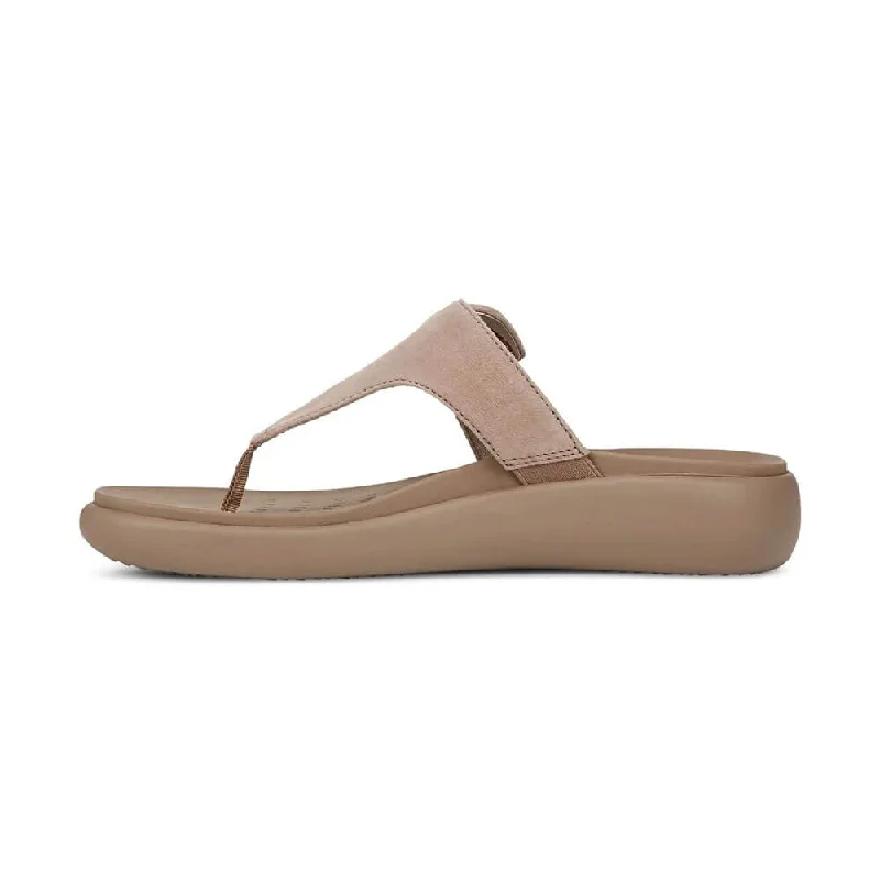 Vionic Activate RX Sandals - Taupe Suede