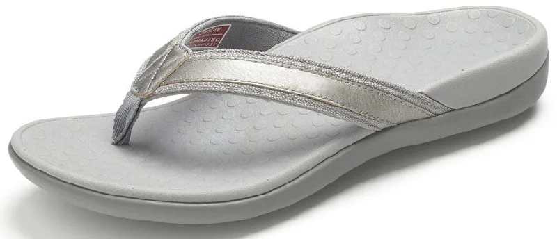 Vionic Tide II Sandals - Pewter Metallic